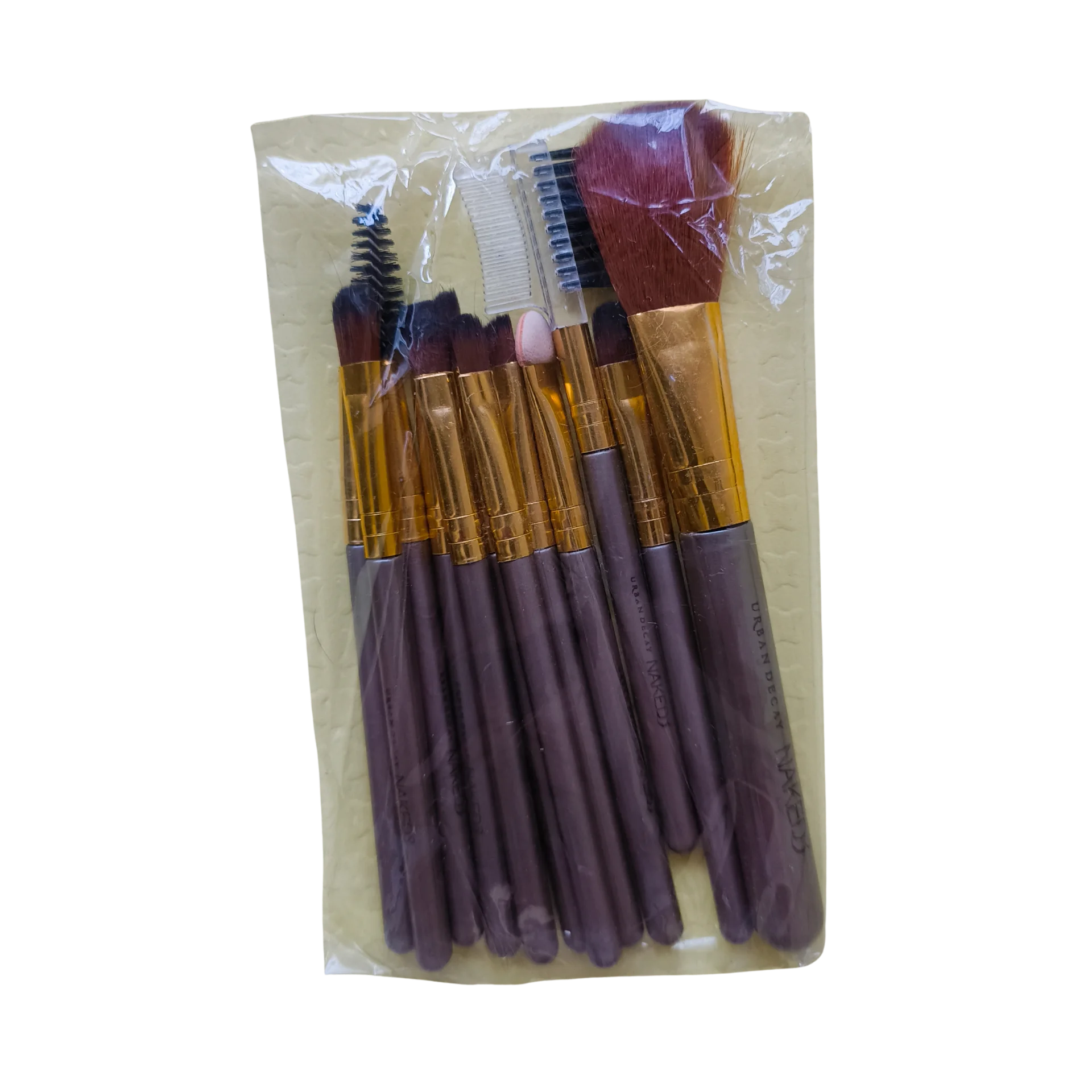 ست براش آرایشی ۱۲ عددی مدل Power Brush سری Naked 3 با جعبه فلزی - تصویر 2